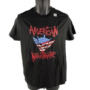 Fanatics WWE Cody Rhodes American Nightmare T-Shirt Wrestling Skull Sz M NWT